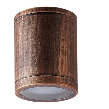Prezent 48333 - Spoljni reflektor MOPTI 1xE27/12W/230V bronzan IP54