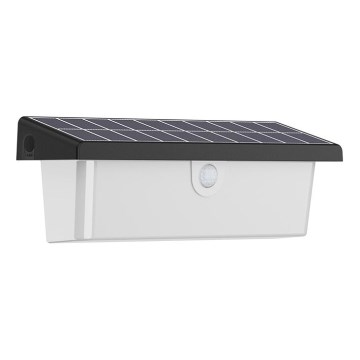 Prezent 65282 - LED solarna zidna svetiljka sa senzorom ALEA LED/8W/3,7V IP65 2220 mAh