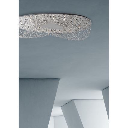 Prezent 69048 - ELIPTHON Površinski montirano plafonsko svetlo 12xG9/33W/230V