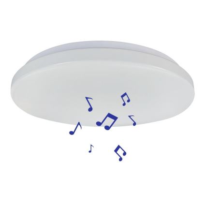 Prezent 70013 - LED RGB prigušiva stropna lampa sa zvučnikom BLISS LED/50W/230V 3000-6500K + daljinski upravljač