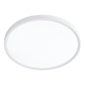 Prezent 70320 - LED prigušiva plafonska svetiljka TRIMO LED/18W/230V 3000-6000K prečnik 23 cm bela