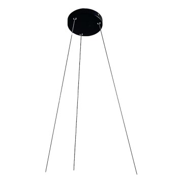 Prezent 70330 - 3-žilni napojni kabl TRIMO 15x100 cm crna