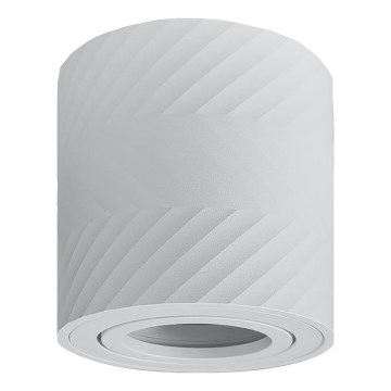 Prezent 71110 - Spot svetiljka LOTAR 1xGU10/50W/230V, prečnik 8 cm, bela