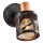 Prezent 75467 - Zidno reflektorsko svetlo ANTARES 1xE14/40W/230V crna/bakrena