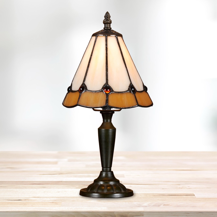 Prezent 91 - Stona lampa TIFFANY 1xE14/40W