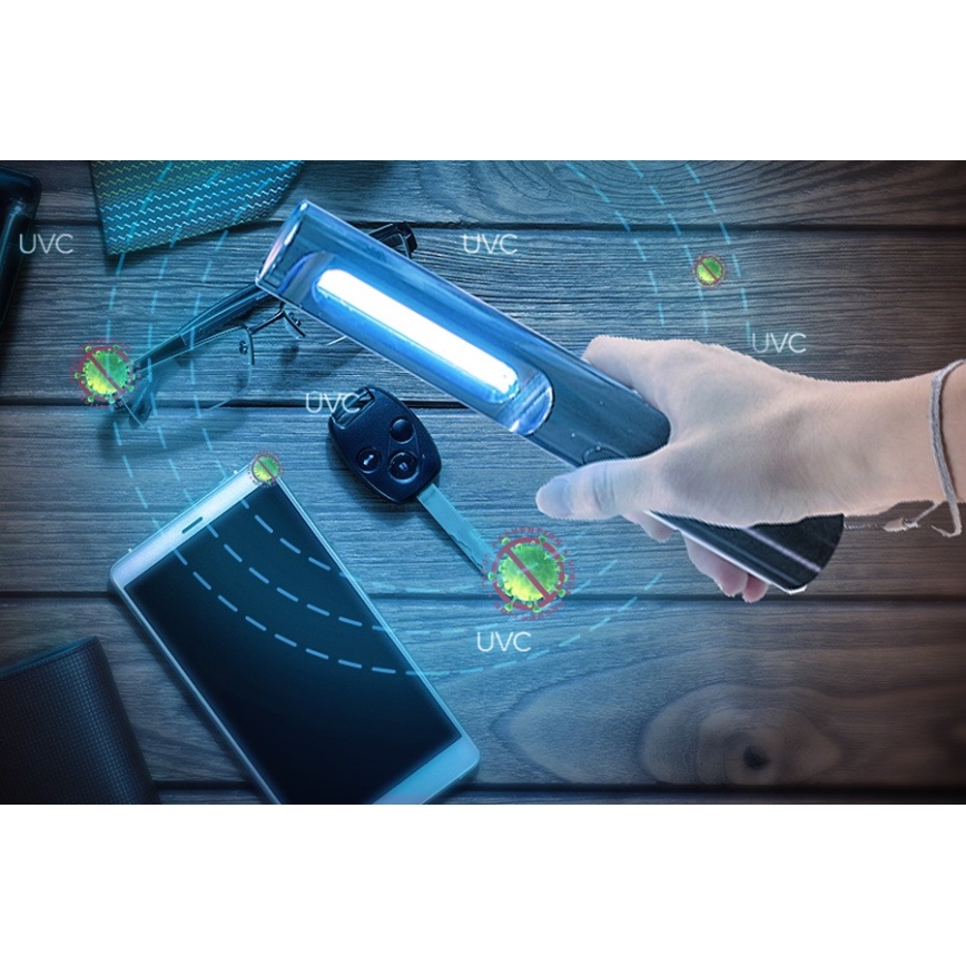 Prezent UV 70415 - Prenosna dezinfekciona germicidna lampa UVC/5W/5V