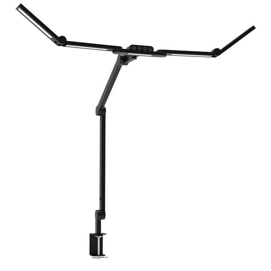 LED prigušiva dodirna fleksibilna stona lampa POINTIQ LED/24W/230V 3000-6500K CRI 92 crna