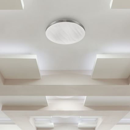 LED prigušiva stropna svetiljka LED/60W/230V 3000K/4000K/6500K pr. 50 cm + daljinski upravljač