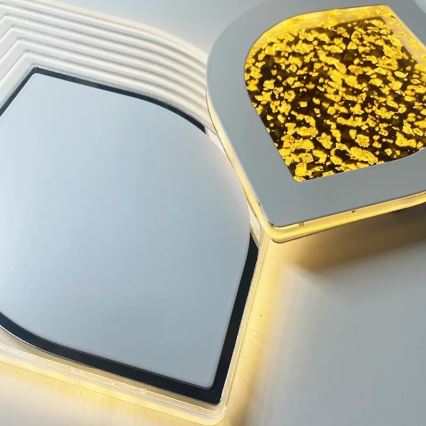LED prigušiva stropna svetiljka LED/95W/230V 3000-6500K + daljinski upravljač