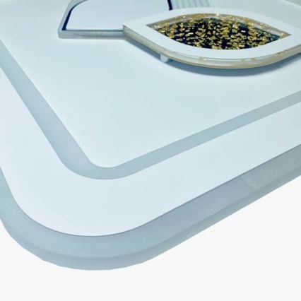 LED prigušiva stropna svetiljka LED/95W/230V 3000-6500K + daljinski upravljač