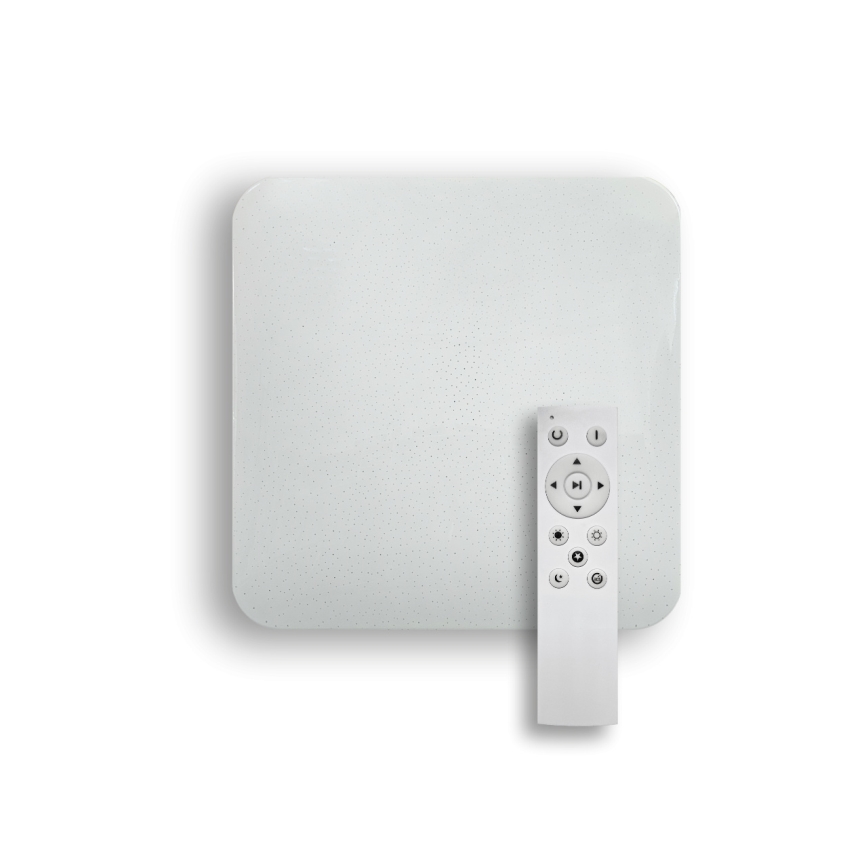 LED prigušiva stropna svetiljka FLORA LED/60W/230V 2700-6500K 53x53 cm +daljinski upravljač