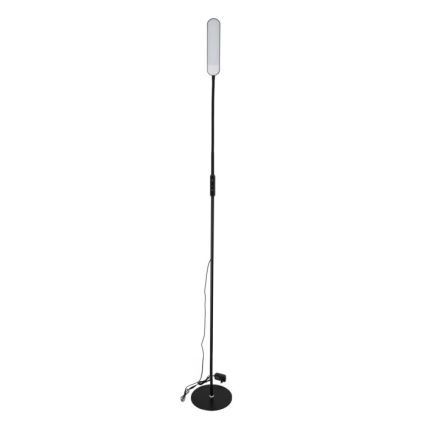 LED prigušiva stojeća lampa TEILO LED/10W/230V 3000/4000/6500K crna + daljinski upravljač
