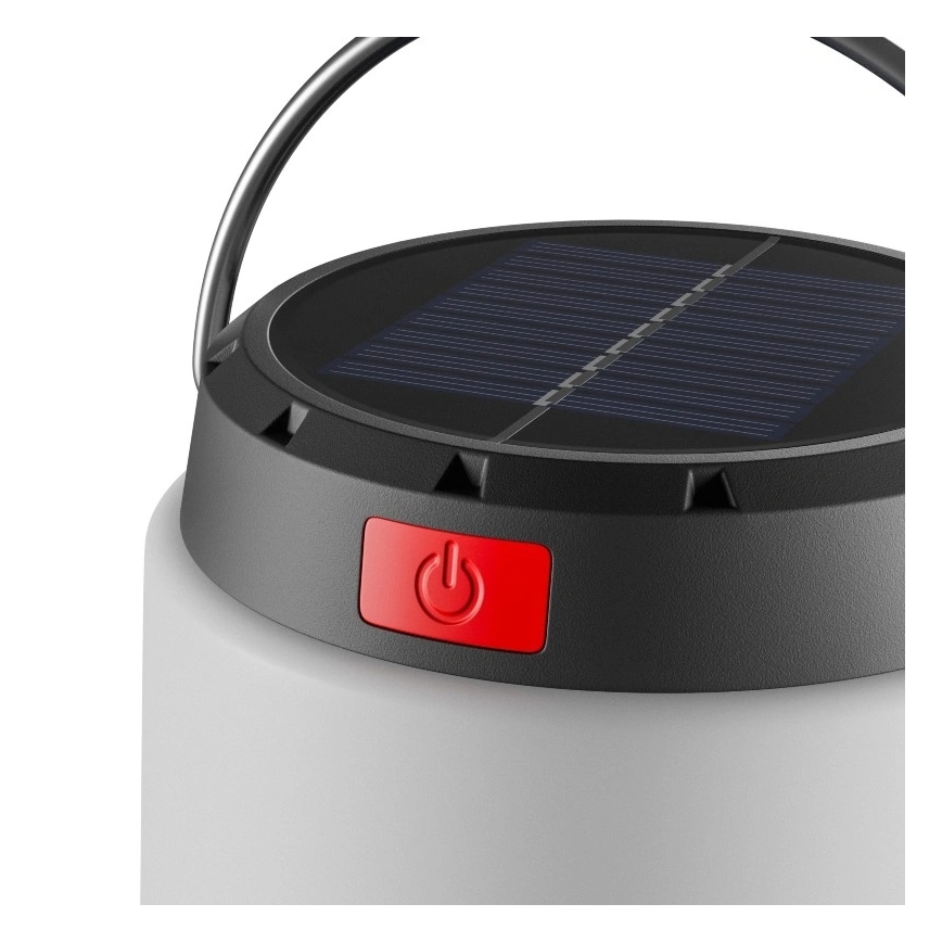 Prigušiva LED prenosna solarna punjiva lampa LUMINA TUBO LED/5V 800 mAh