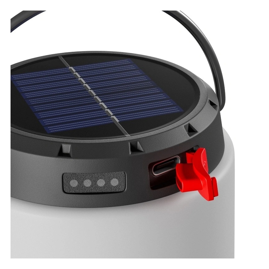 Prigušiva LED prenosna solarna punjiva lampa LUMINA TUBO LED/5V 800 mAh