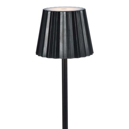 LED prigušiva punjiva dodirna stona lampa LED/4W/5V 3000-6000K 1800 mAh crna