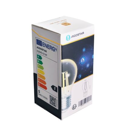 Prigušiva LED sijalica FILAMENT G45 E27/4,5W/230V 2700-6500K Wi-Fi - Aigostar