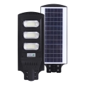 Prigušiva LED solarna ulična lampa sa senzorom pokreta i sumraka URBI LED/8W/3,2V 6500K IP54 10000 mAh + daljinski upravljač