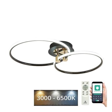 Prigušiva LED stropna svetiljka LED/48W/230V 3000-6500K + daljinski upravljač