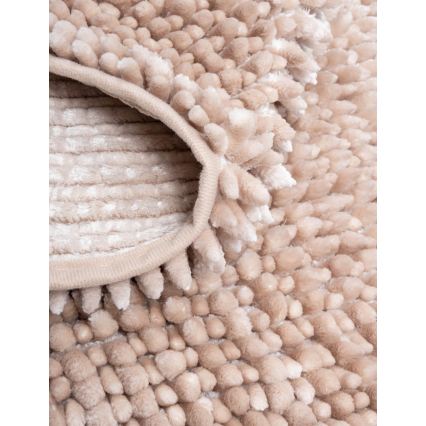 Prigušiva prostirka za kupatilo CHENILLE 50x80 cm bež
