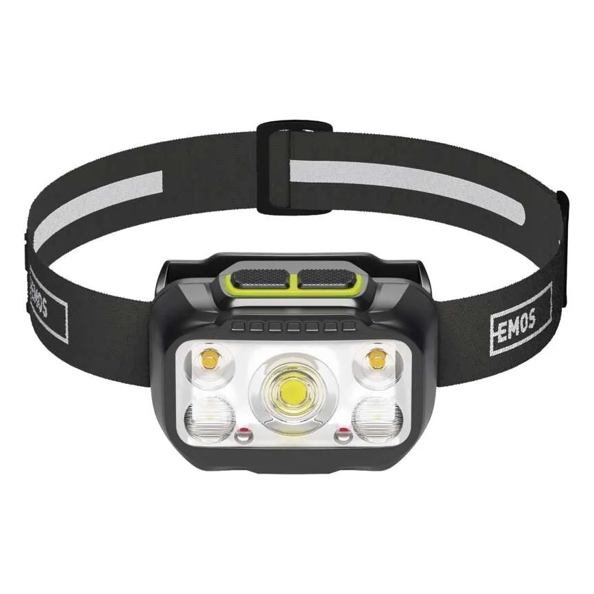 Prigušiva punjiva čelna lampa LED/3xAAA/1000 mAh 3,7V