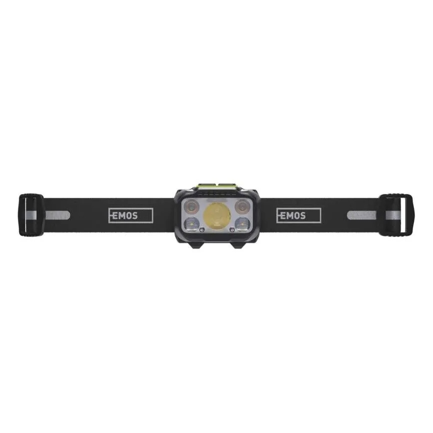 Prigušiva punjiva čelna lampa LED/3xAAA/1000 mAh 3,7V