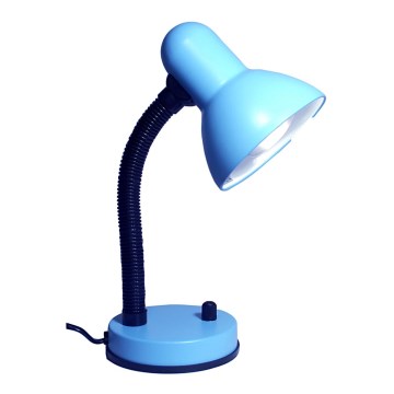 Prigušiva stona lampa KADET – S 1xE27/40W plava