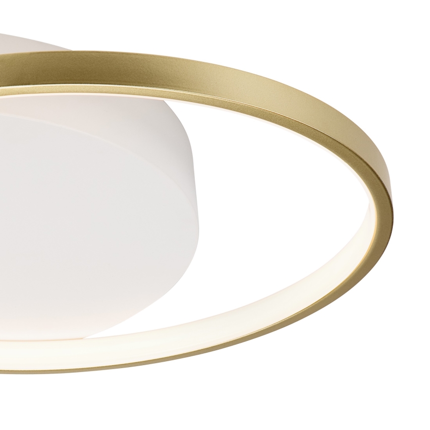 Prigušiva stropna lampa BENITO LED/31W/230V 3000-6500K bela/zlatna