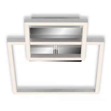 Prigušiva stropna LED svetiljka LED/12W/230V 3000K mat hrom