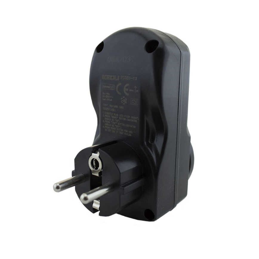 Prigušiva za utičnicu FK-PRCD-2 16A 230V + sigurnosna utičnica IP54