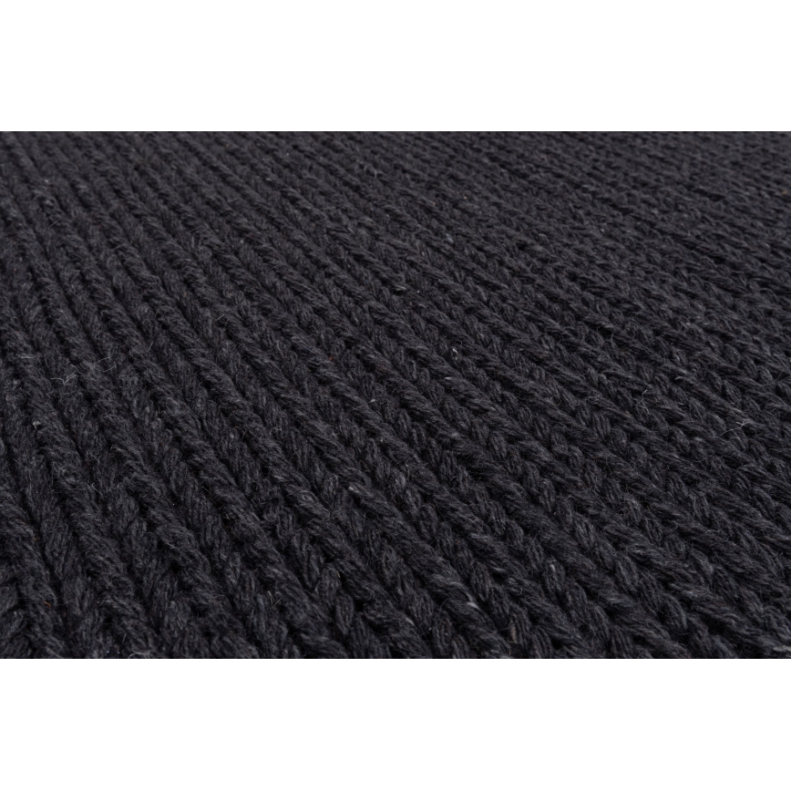 Prirodni tepih FIR WOOL 120x170 cm 2600 g/m2 antracit