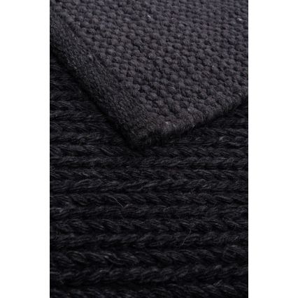 Prirodni tepih FIR WOOL 120x170 cm 2600 g/m2 antracit