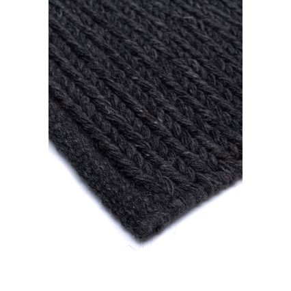 Prirodni tepih FIR WOOL 160x230 cm 2600 g/m2 antracit