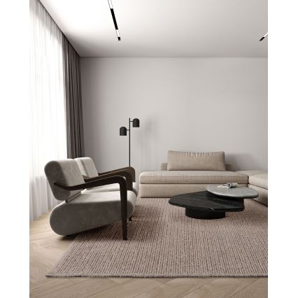 Prirodni tepih FIR WOOL 160x230 cm 2600 g/m2 bež