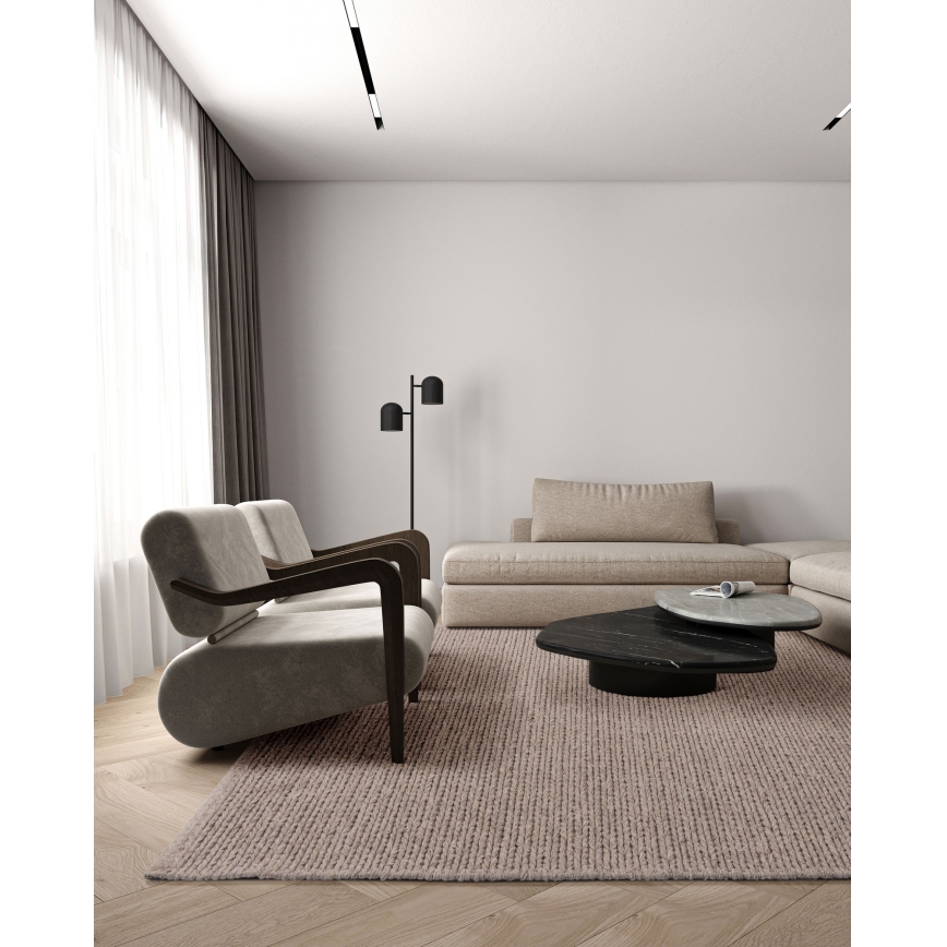 Prirodni tepih FIR WOOL 160x230 cm 2600 g/m2 bež