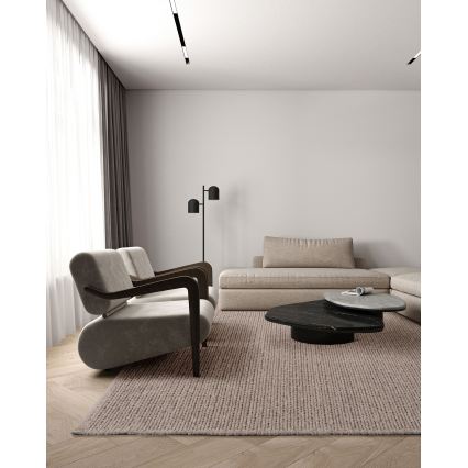 Prirodni tepih FIR WOOL 70x140 cm, 2600 g/m2, bež