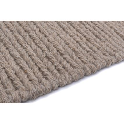 Prirodni tepih FIR WOOL 70x140 cm, 2600 g/m2, bež