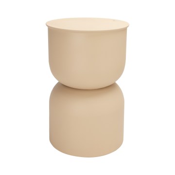 Pristavni stočić PETIT, prečnik 31 cm, bež