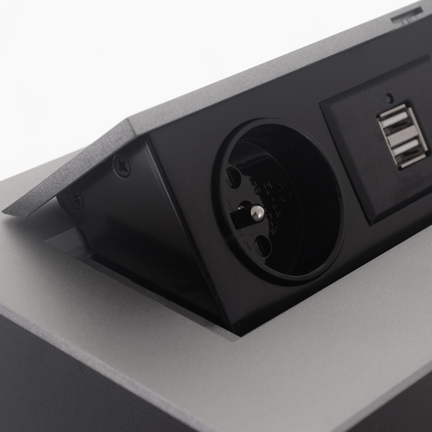 Produžna traka 2x230V/2xUSB/1xRJ45