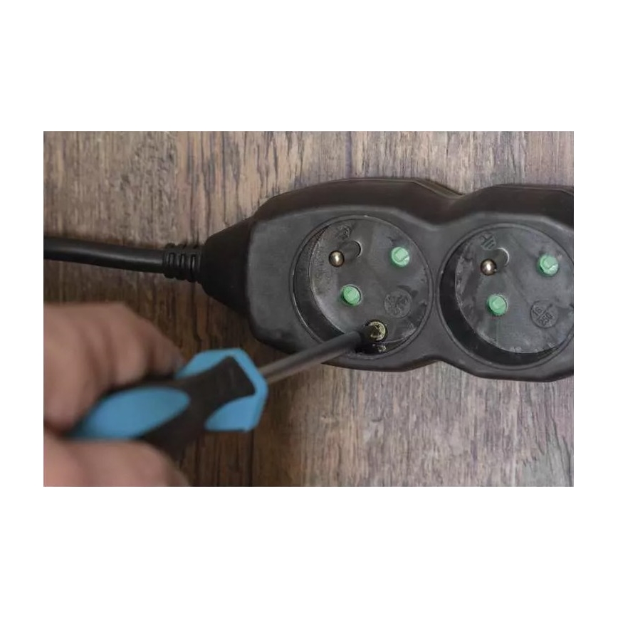 Produžni kabel 4Z 3m crni
