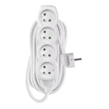 Produžni kabl 4Z 7m beli