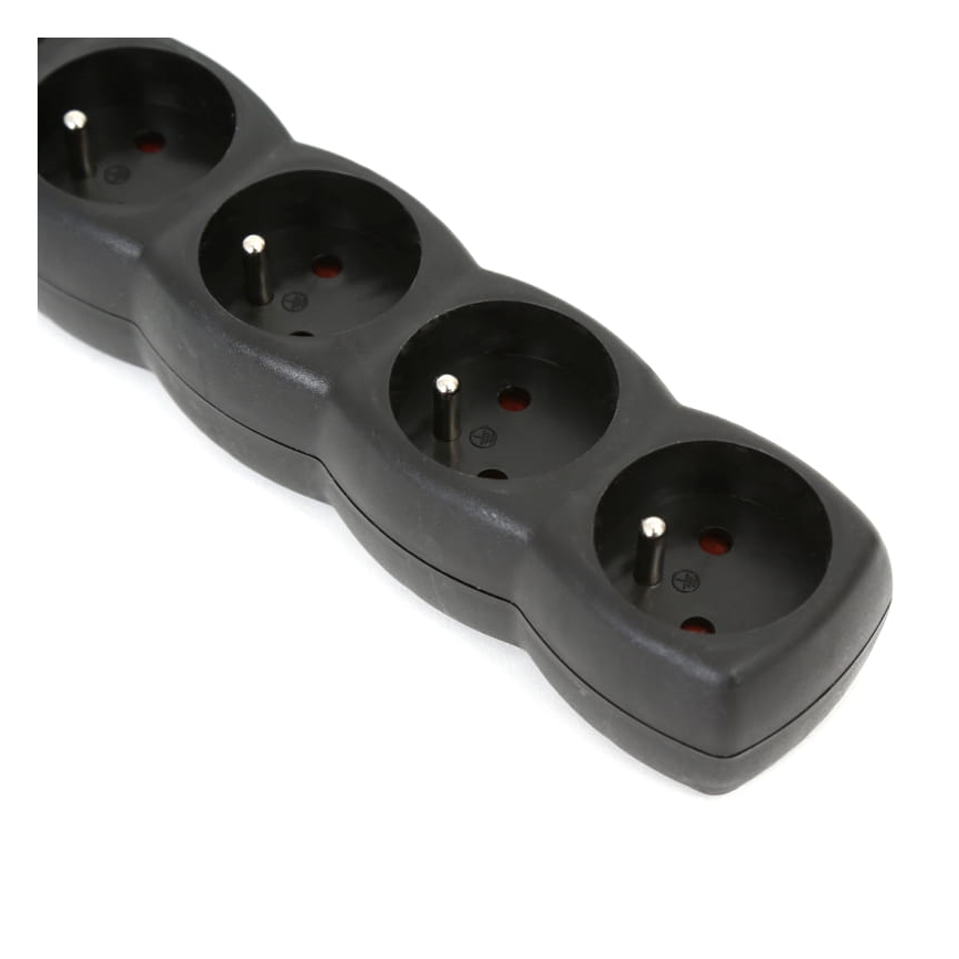 Produžni kabl sa prekidačem 5Z, tip E, 3 m, crne boje