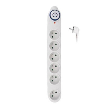 Produžni kabl sa prekidačem, 6 utičnica, 5 m