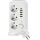 Produžni razdelnik LINEA sa prekidačem, 3x 230 V + 5x USB A/C (SCHUKO), kabl 1,5 m, beo