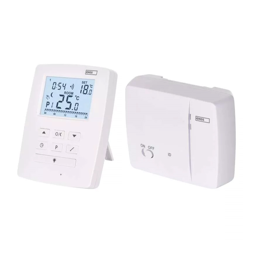 Programabilan termostat 230V+2xAA