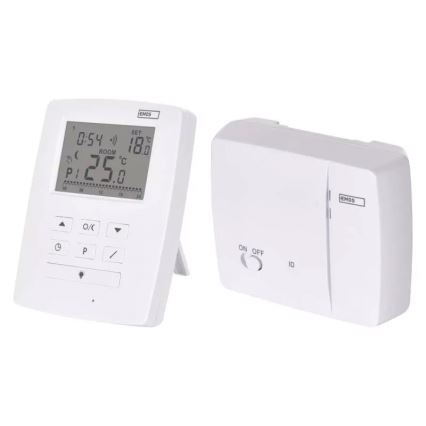 Programabilan termostat 230V+2xAA