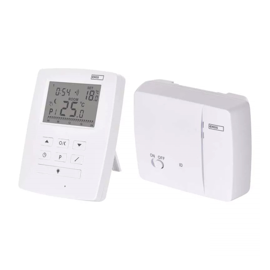 Programabilan termostat 230V+2xAA