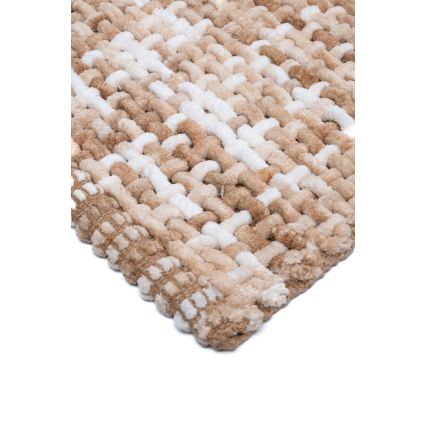 Prostirka za kupatilo BELWEDER 60x100 cm bež/bela