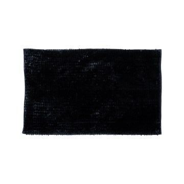 Protivklizna kupatilska prostirka CHENILLE 50x80 cm crna