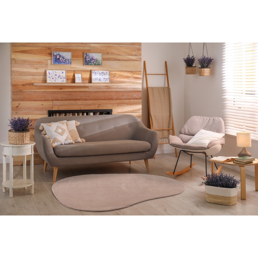 Protivklizni tepih LOREN 160x230 cm bež