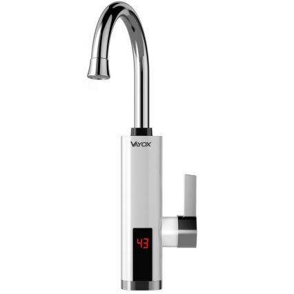 Protočni grejač vode sa LED displejem 3000W/230V IPX4, bela